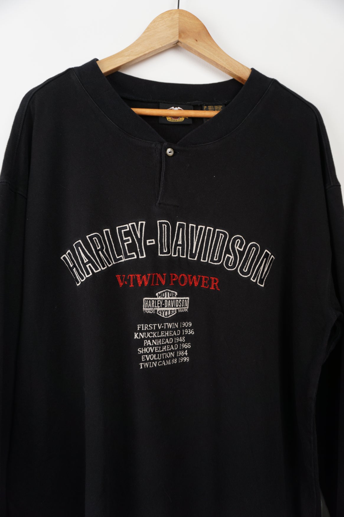 Vintage Harley Davidson Black Sweatshirt – VintageFolk