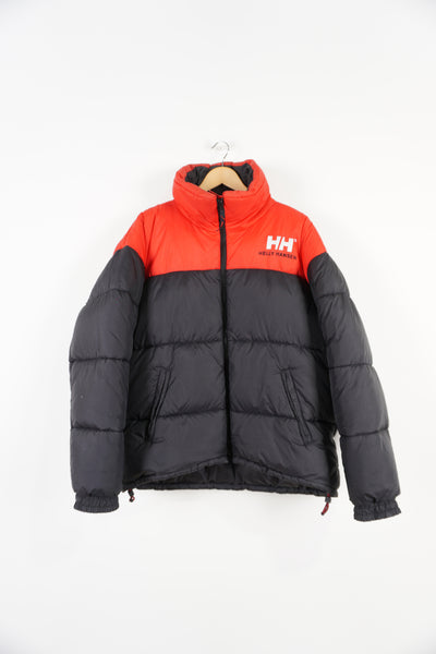 Helly hansen black discount and red jacket