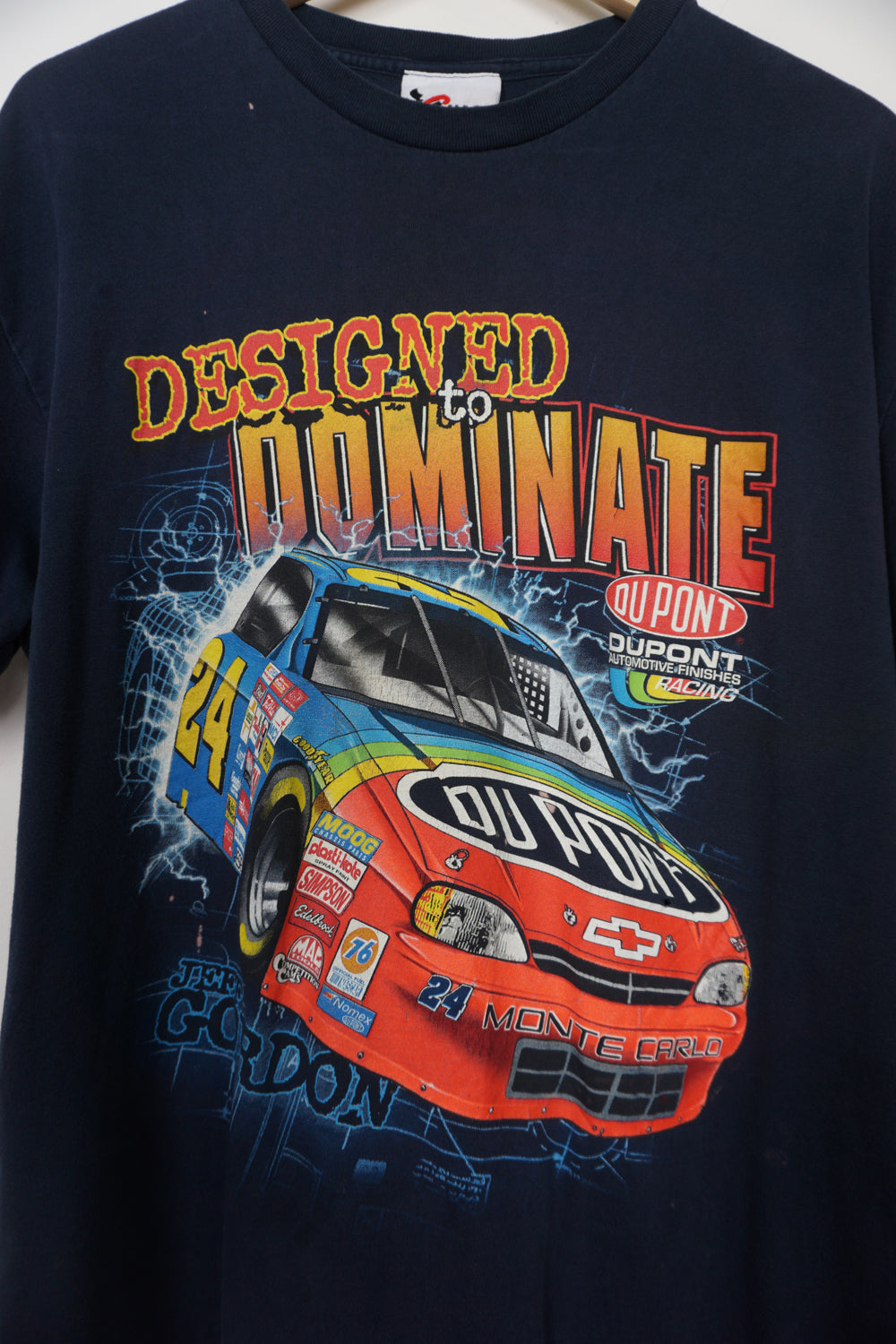 Vintage 1999 Chase Authentics Jeff Gordon Nascar printed t-shirt 