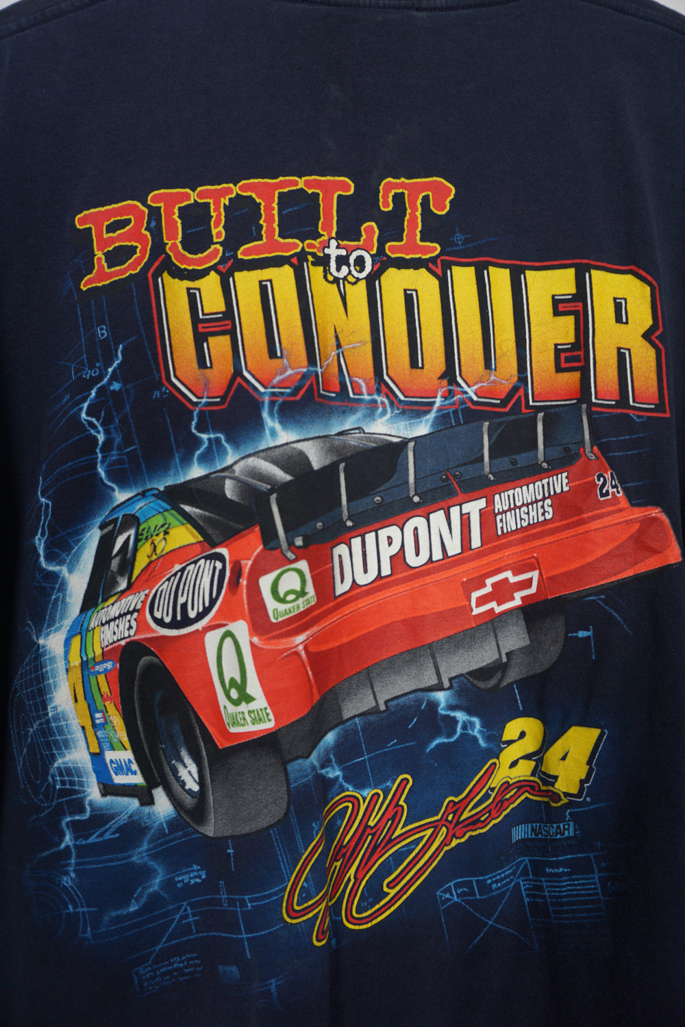 Vintage 1999 Chase Authentics Jeff Gordon Nascar printed t-shirt 