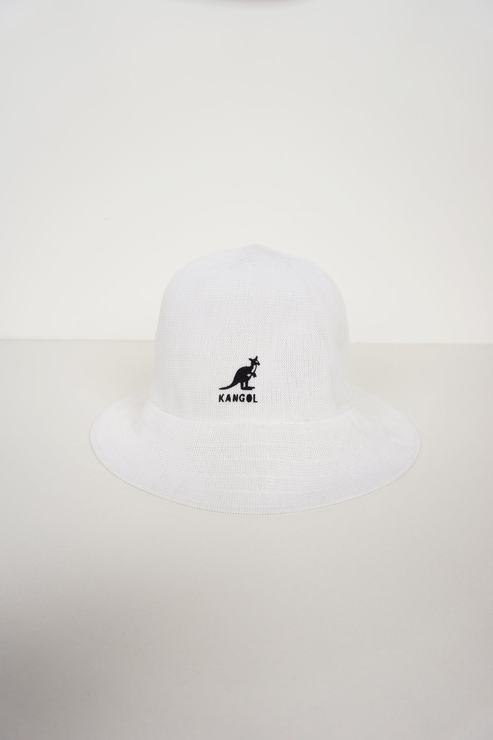 Vintage Kangol white rounded bucket hat 