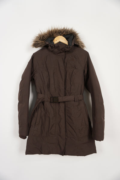 North face 2024 coat with belt