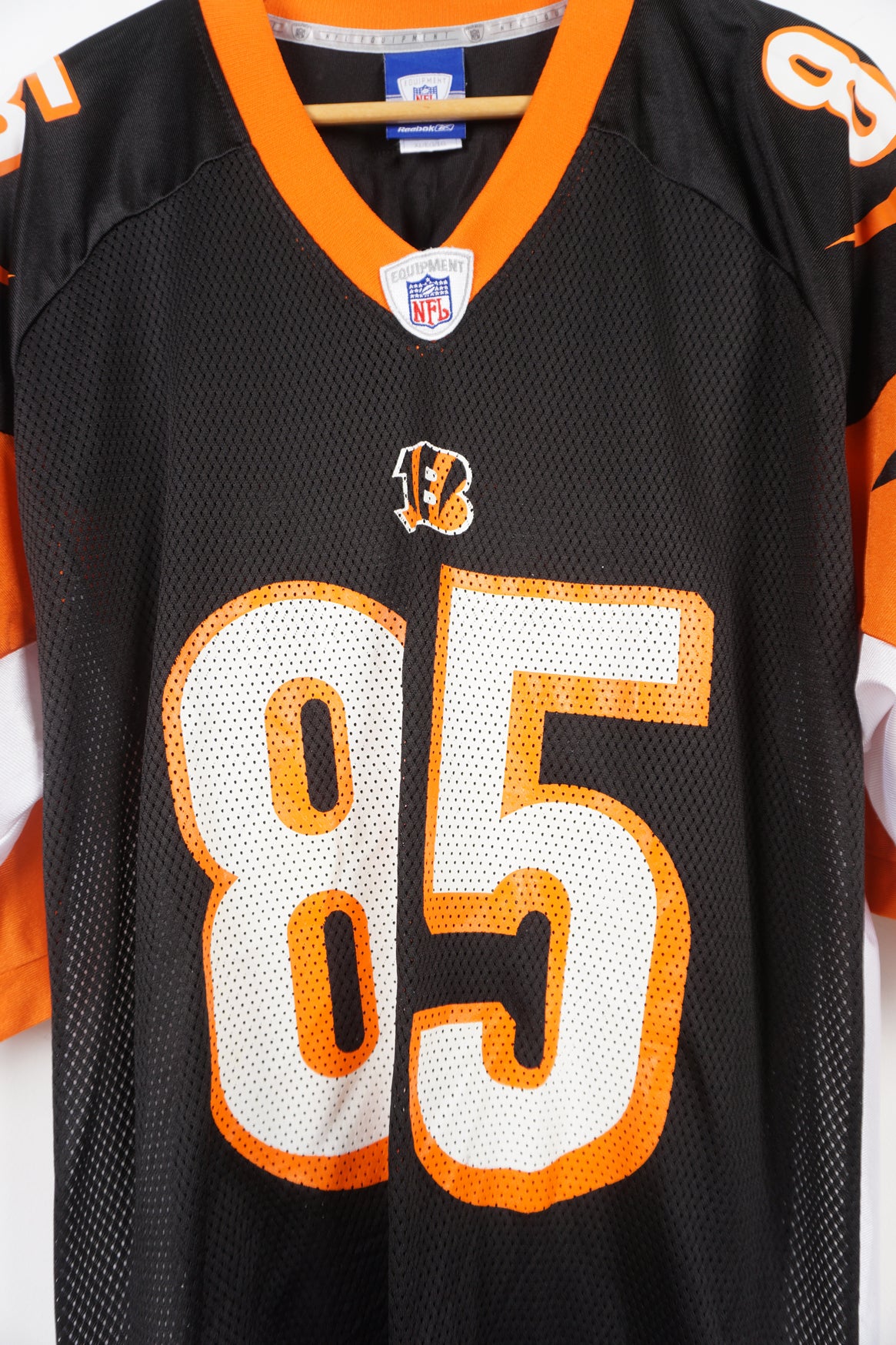 2005-06 Cincinnati Bengals J. Smith #90 Reebok On Field Alternate Jersey  (Excellent) L