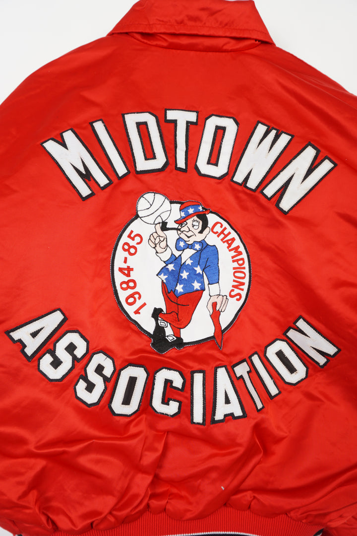 80's Midtown Association Bomber Jacket