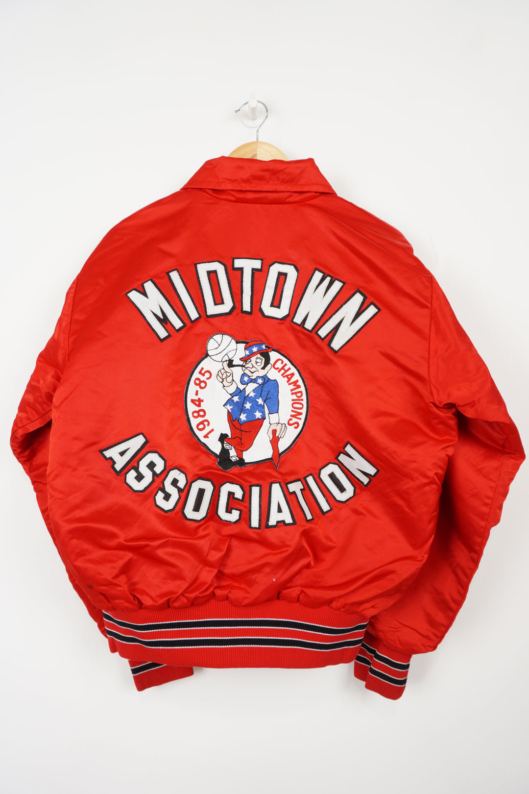 80's Midtown Association Bomber Jacket