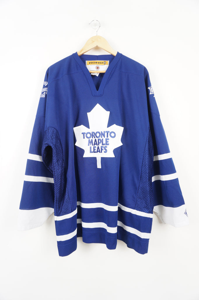 NHL Youth Toronto Maple Leafs Jersey / Women's fashion Large / Hockey Blue Jersey /