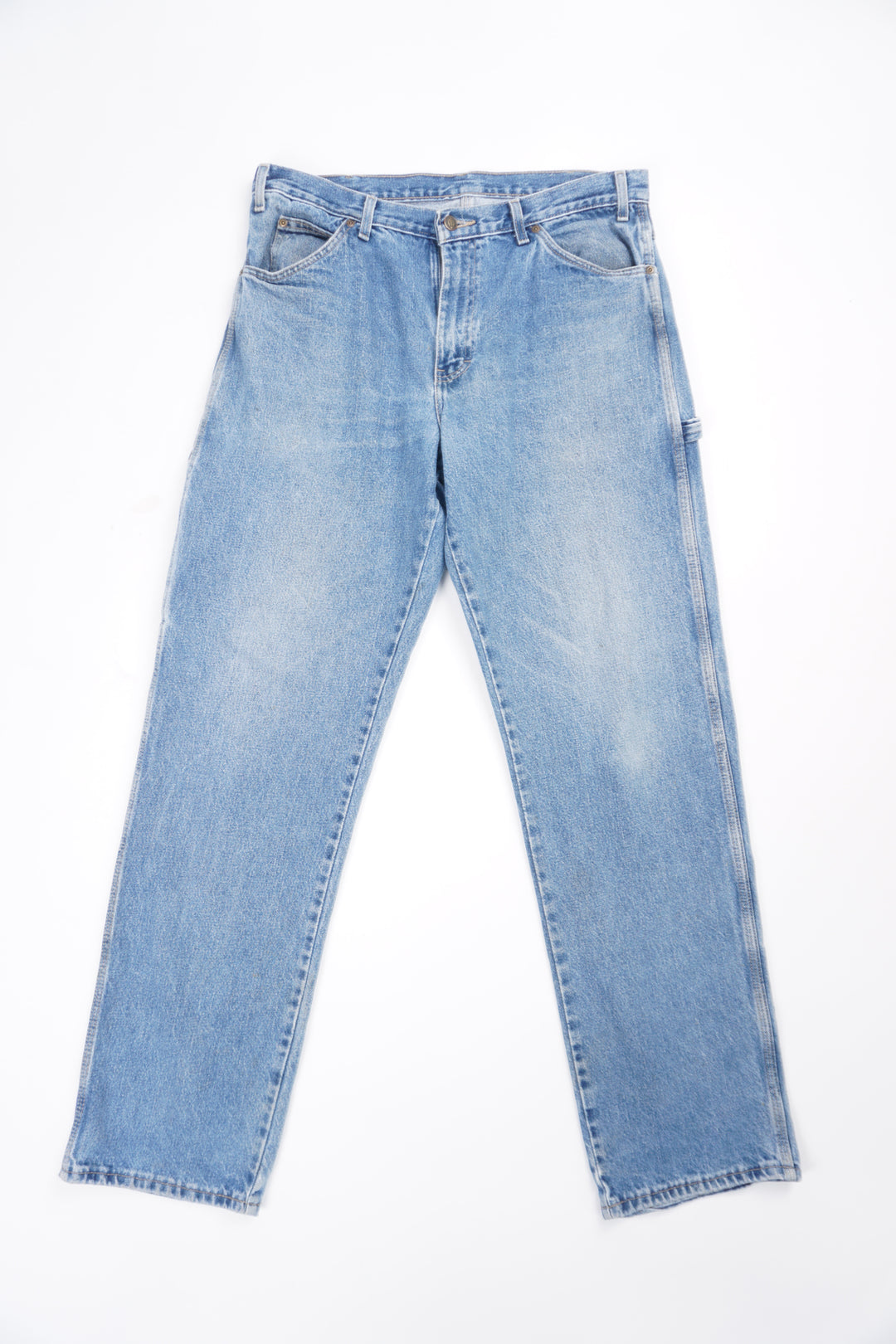 Dickies blue carpenter style jeans with multiple pockets