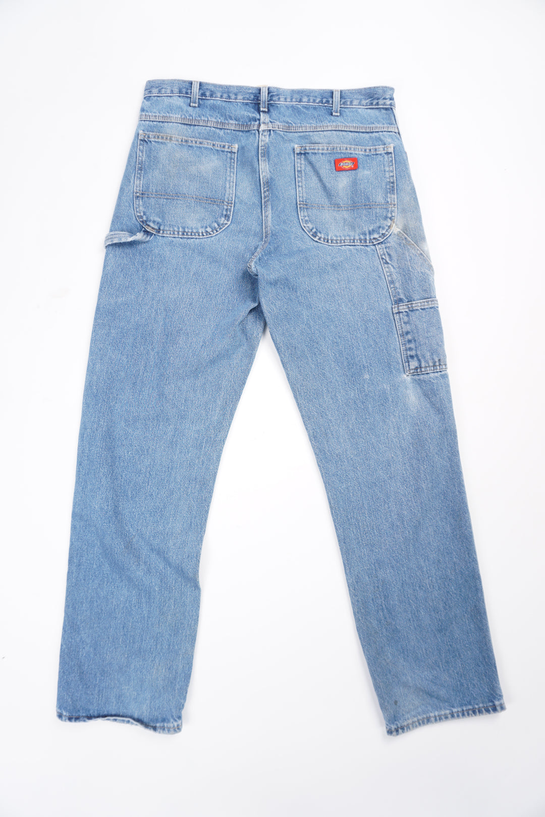 Dickies blue carpenter style jeans with multiple pockets