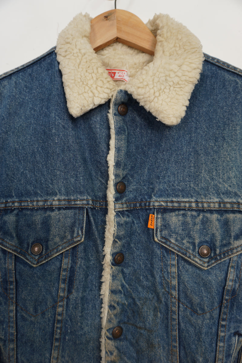 80 s Levis Sherpa Jacket VintageFolk