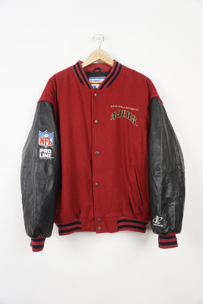 San Francisco 49ers 80s Letterman Jacket - Victoria Jacket