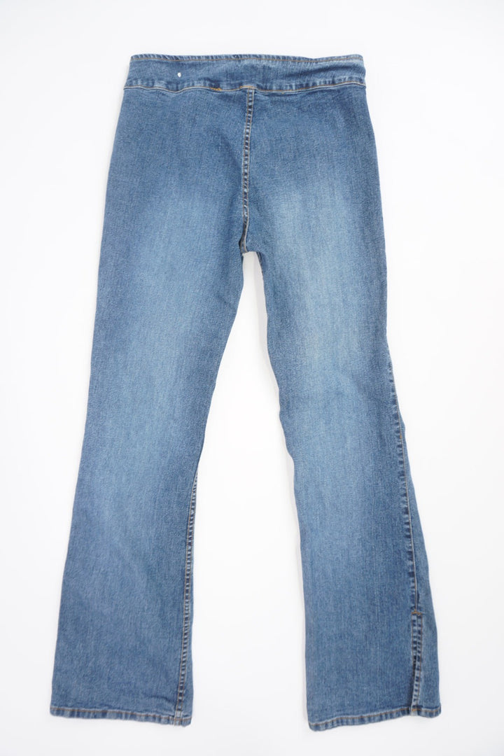 Y2K Flared Rave Jeans