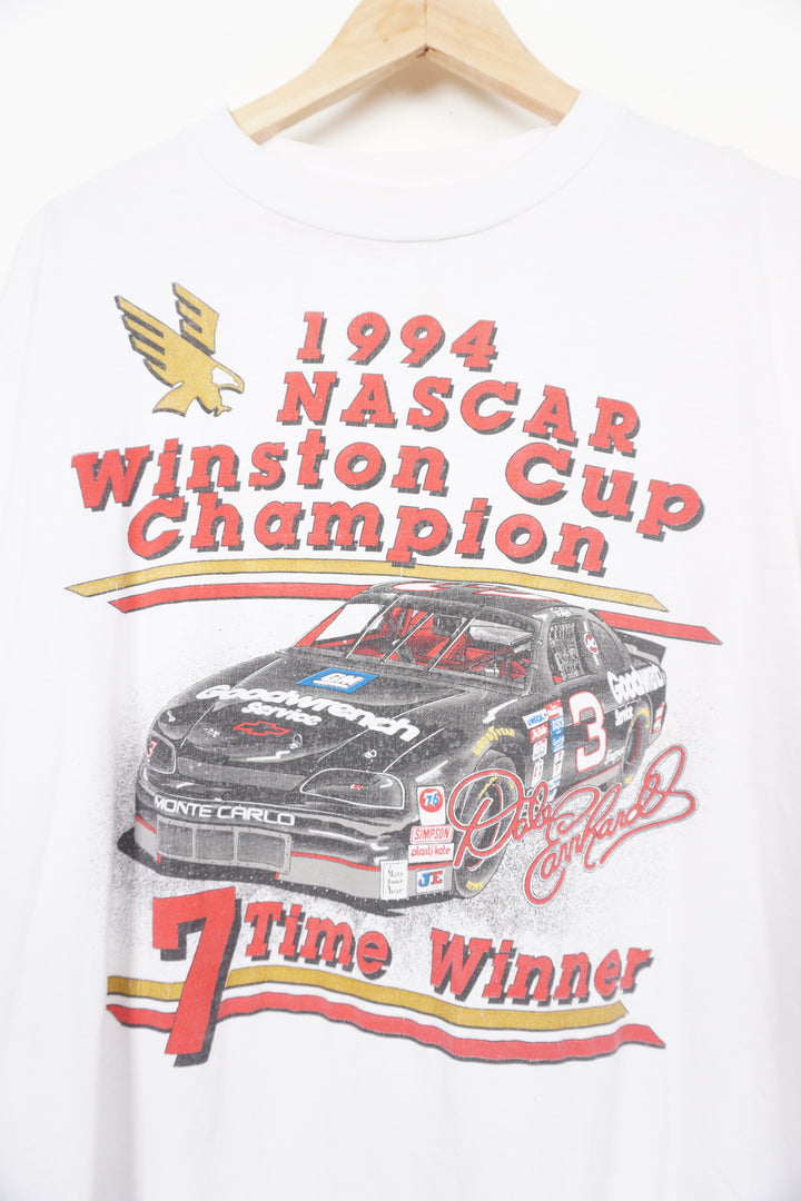 Vintage 1994 NASCAR Winston Cup , Dale Earndhardt graphic t-shirt