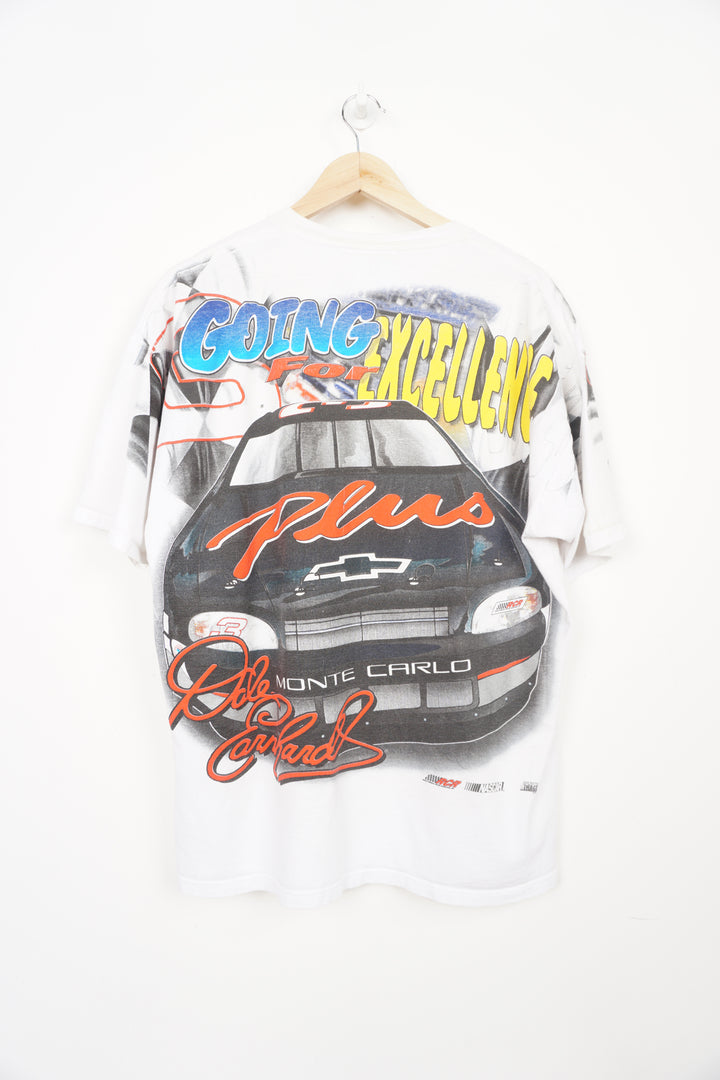 Vintage 90's Chase Authentics NASCAR Dale Earndhardt graphic t-shirt