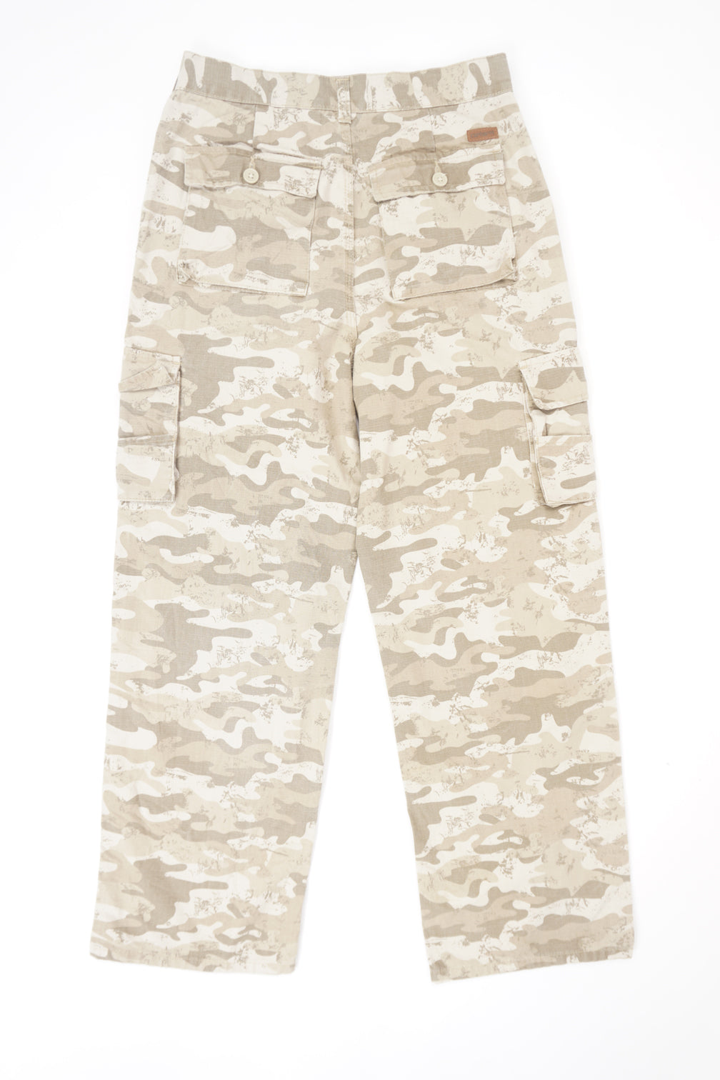 Carhartt camouflage 100% cotton cargo style trousers with multiple pockets