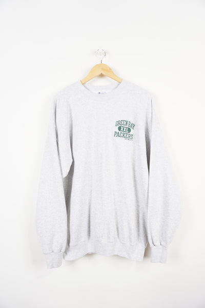 green bay packers grey sweatshirt