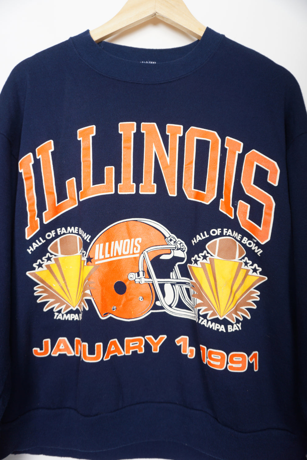 Vintage 90s Illinois Hall of Fame Bowl Sweatshirt