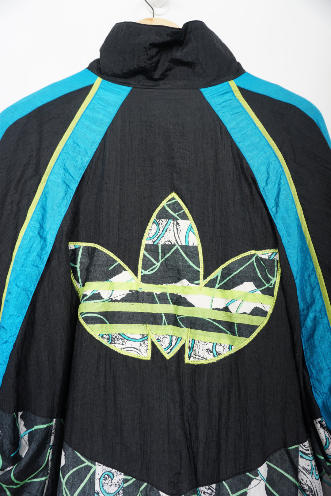 Vintage 90's Patterned Adidas Shell Jacket