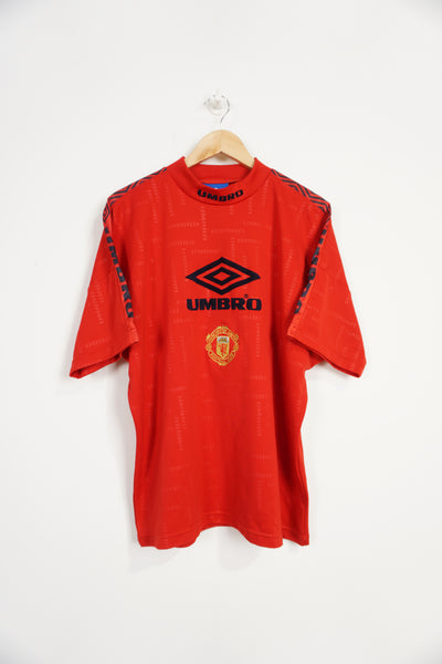 90s Manchester United Umbro Training Jersey – VintageFolk