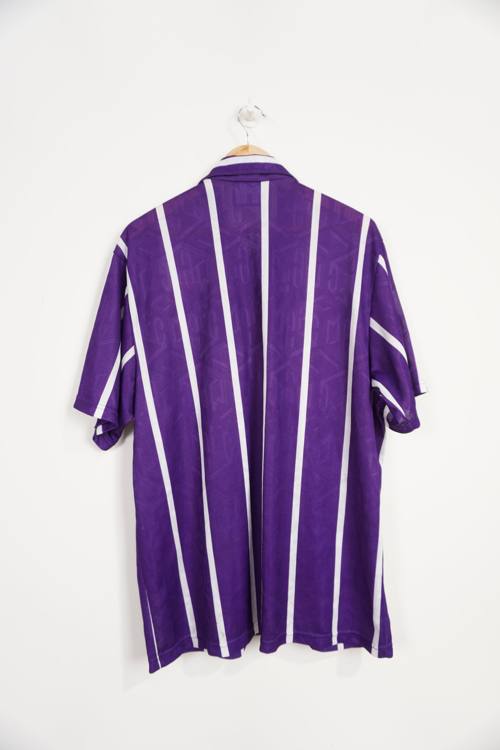 1992-1994 Manchester City Away Purple Shirt