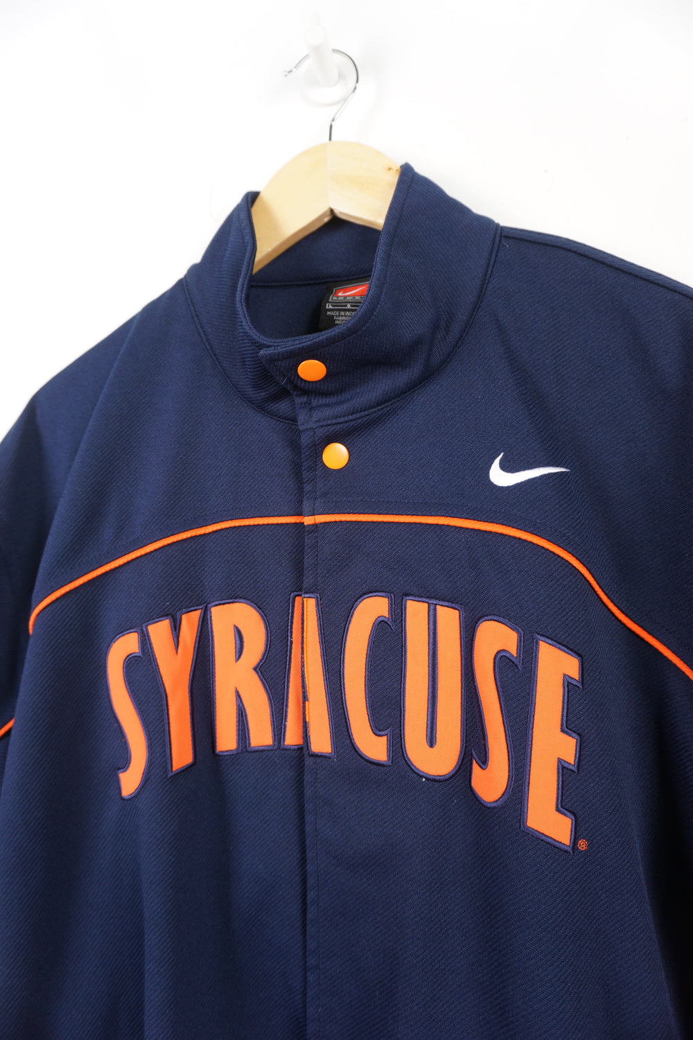 NWT NOS Vintage Syracuse University Orangemen Nike Team Basketball Jersey  #21