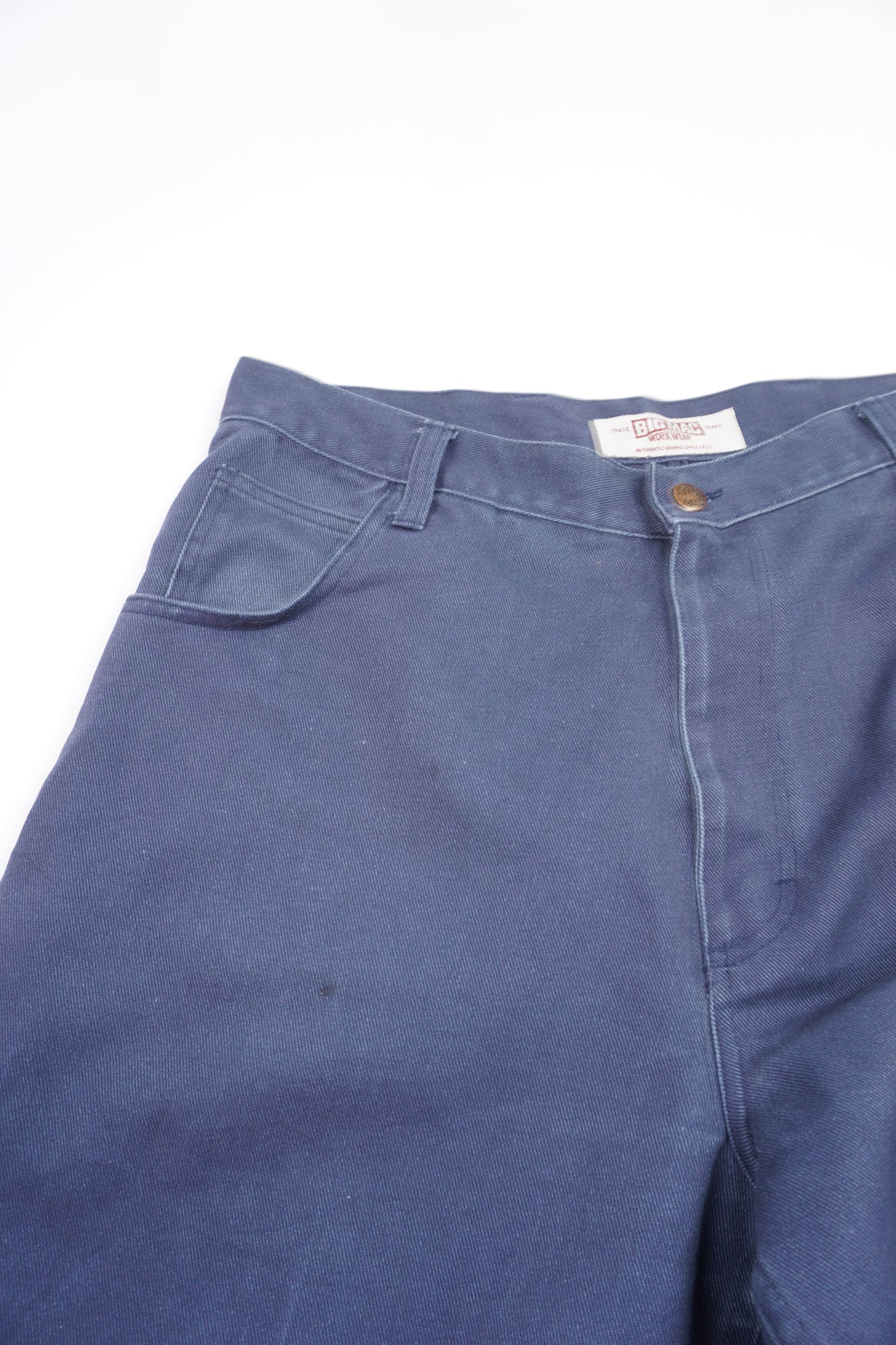 Big Mac workwear navy blue cotton trousers