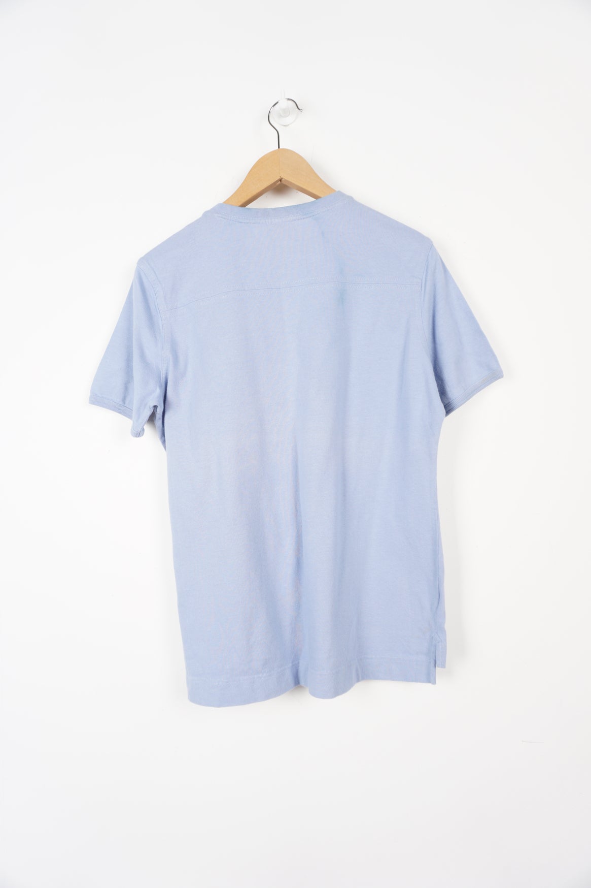 Adidas baby blue small logo t-shirt