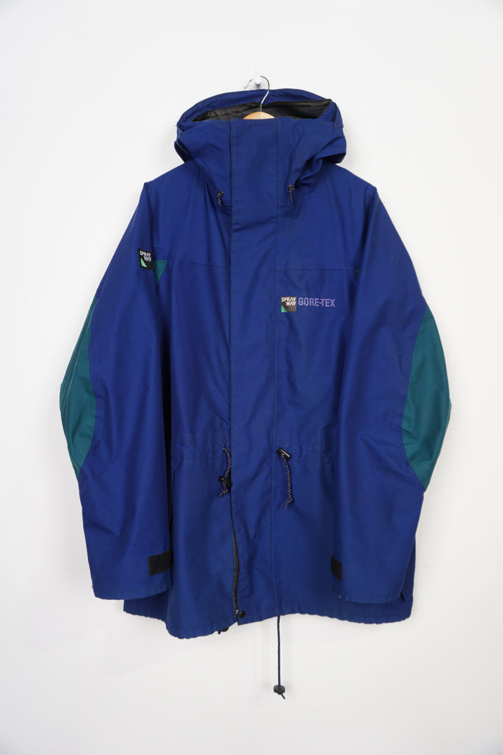 Sprayway Blue Windbreaker Jacket