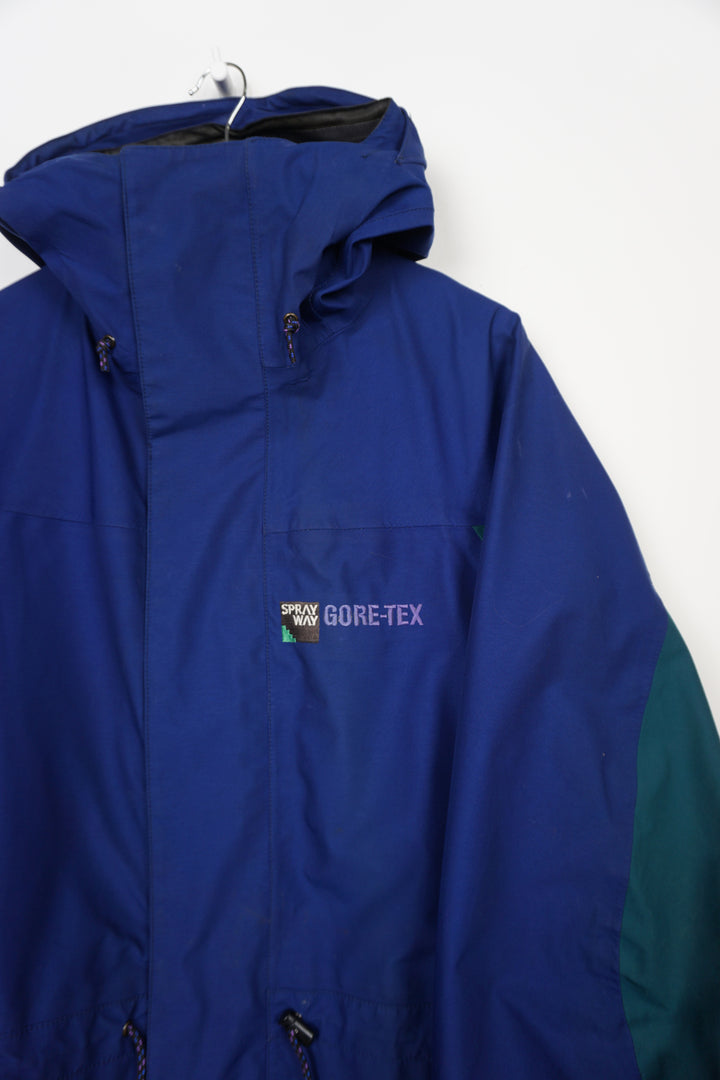 Sprayway Blue Windbreaker Jacket