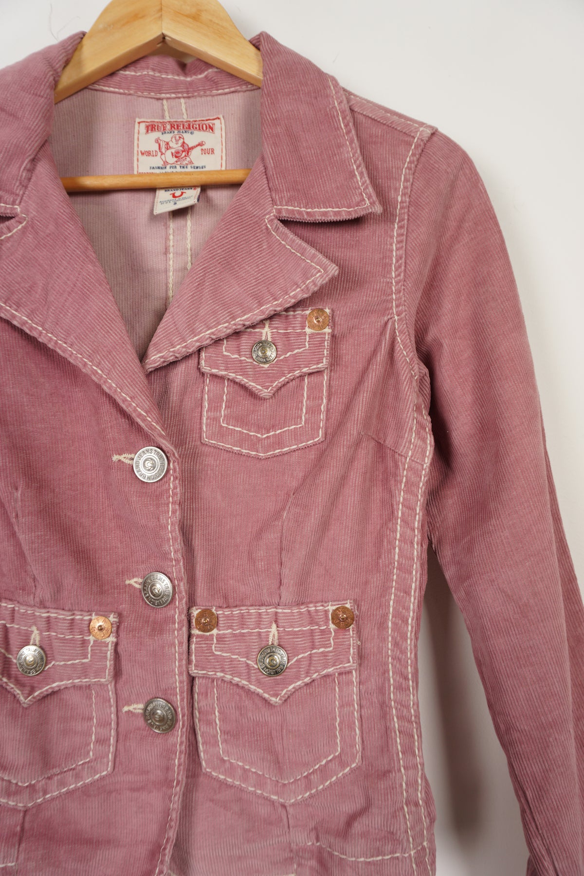 Pink true sale religion jacket