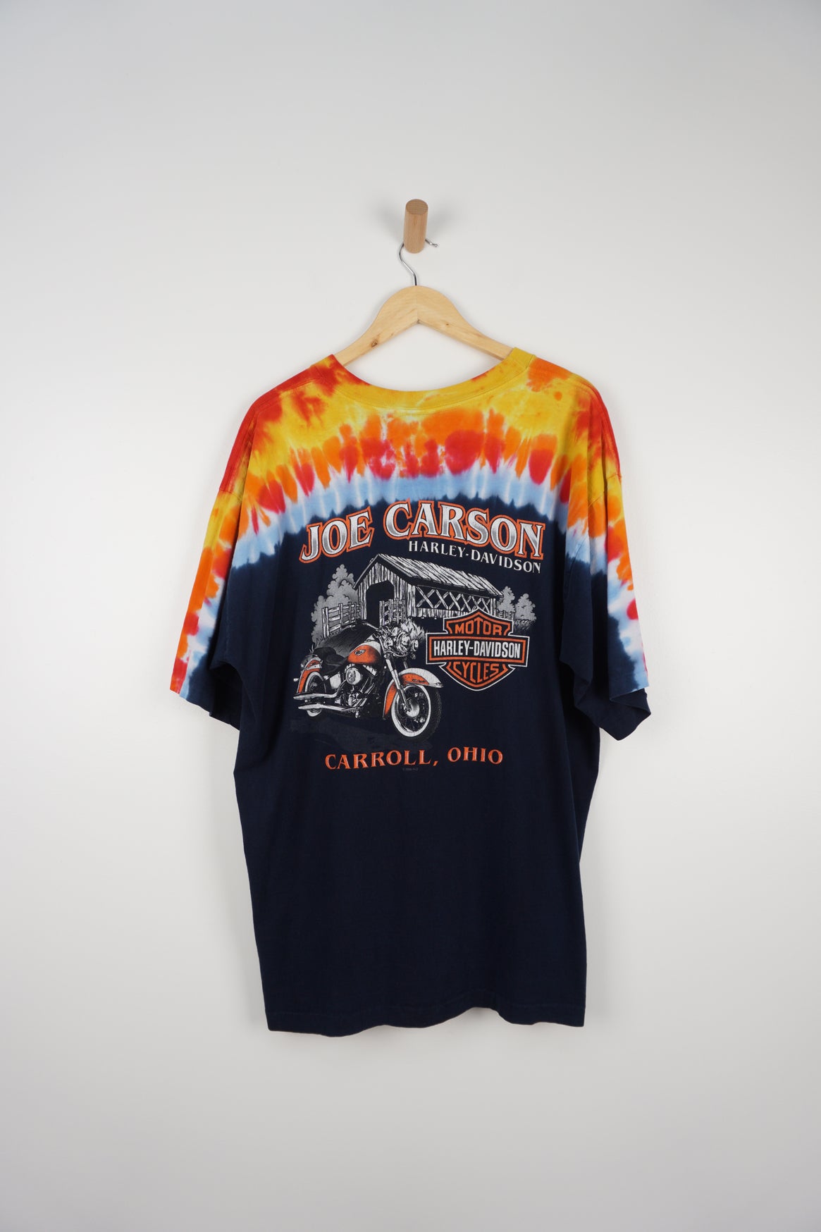 Vintage Harley Davidson 2006 Spellout Tie Dye T-Shirt