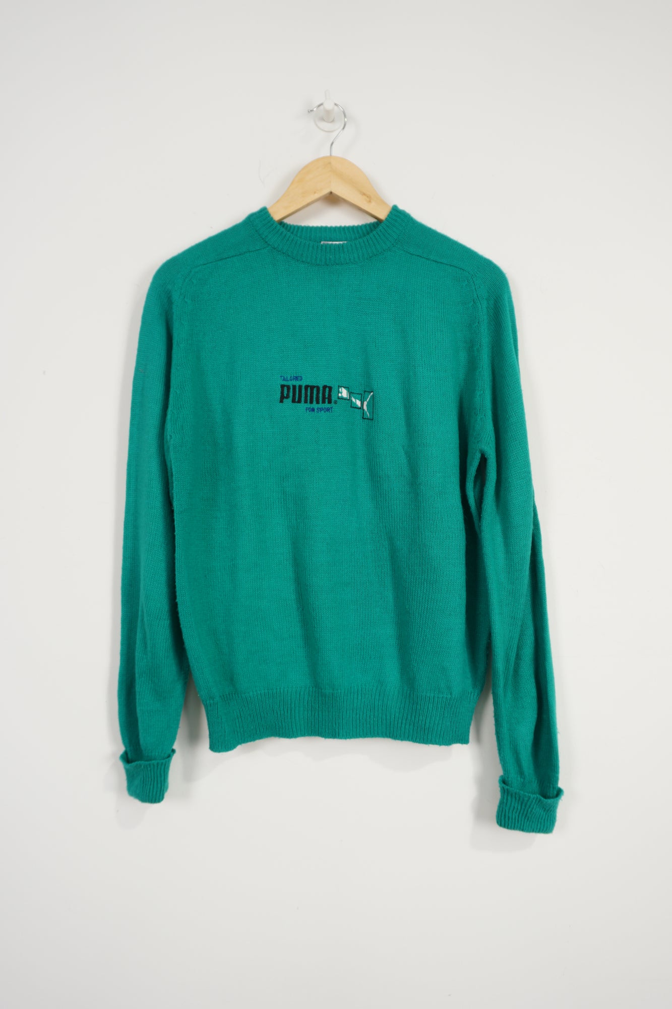 Puma green jumper hotsell