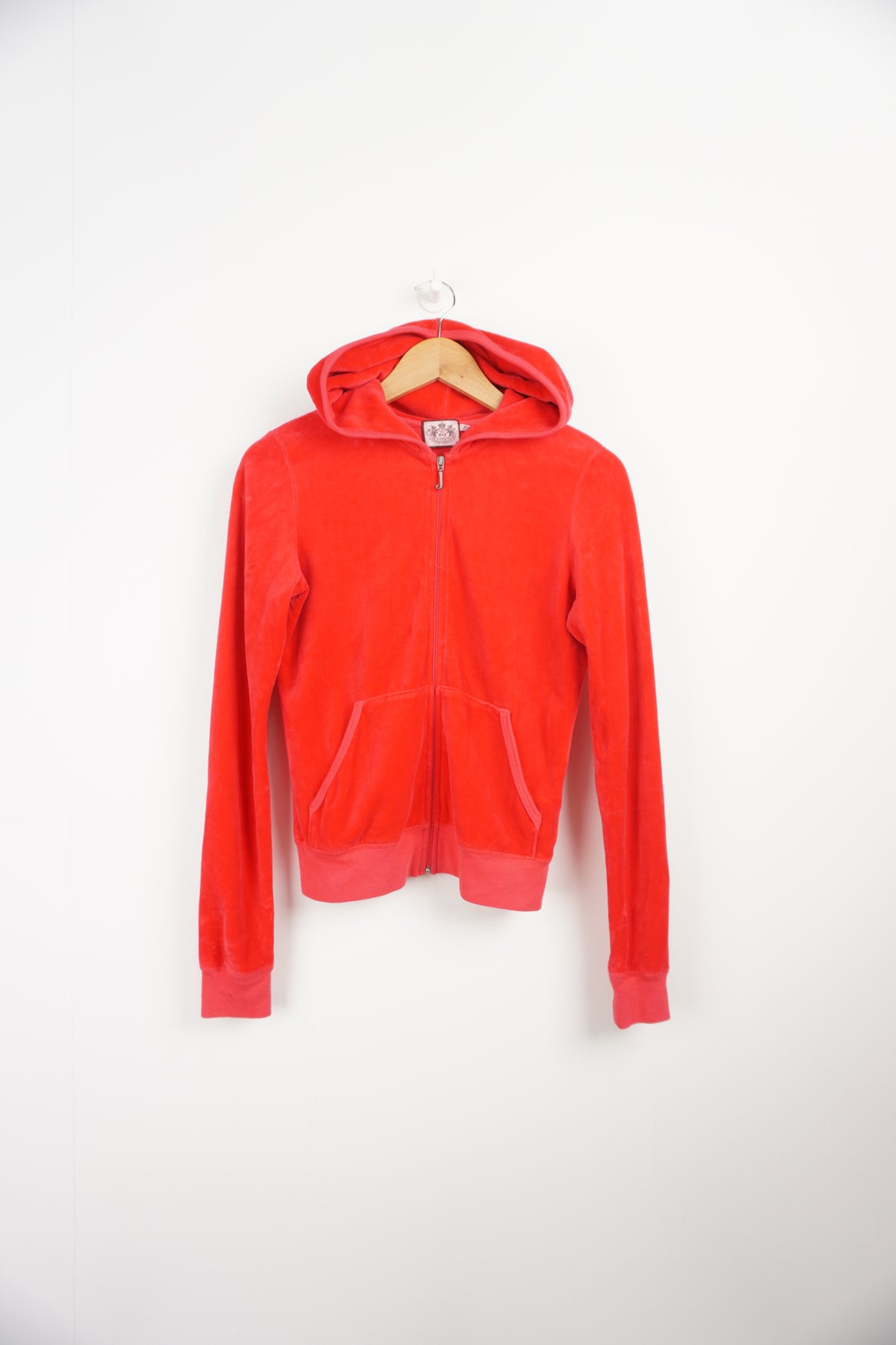 Pink velour hoodie best sale