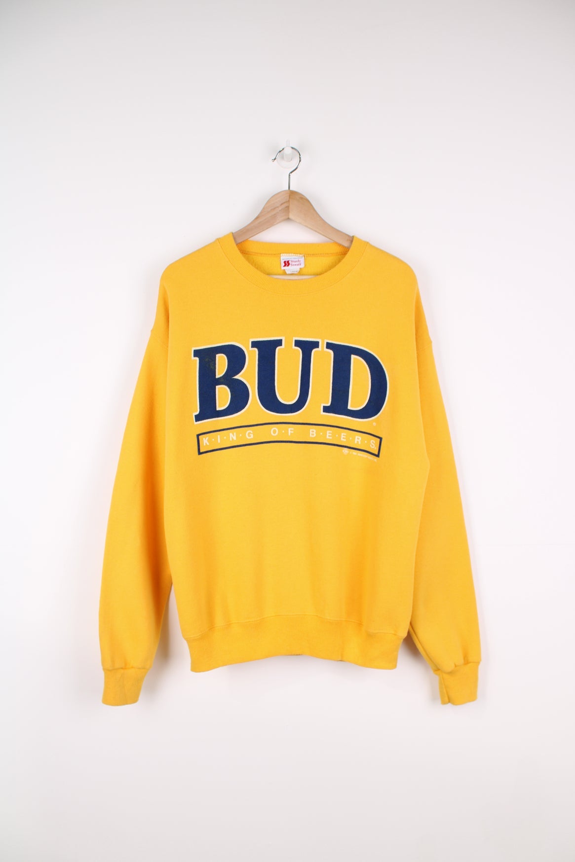 Vintage budweiser sweatshirt sale