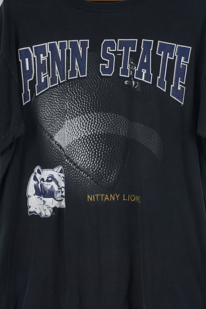 Penn State Nittany Lions American Football Black Graphic T-Shirt