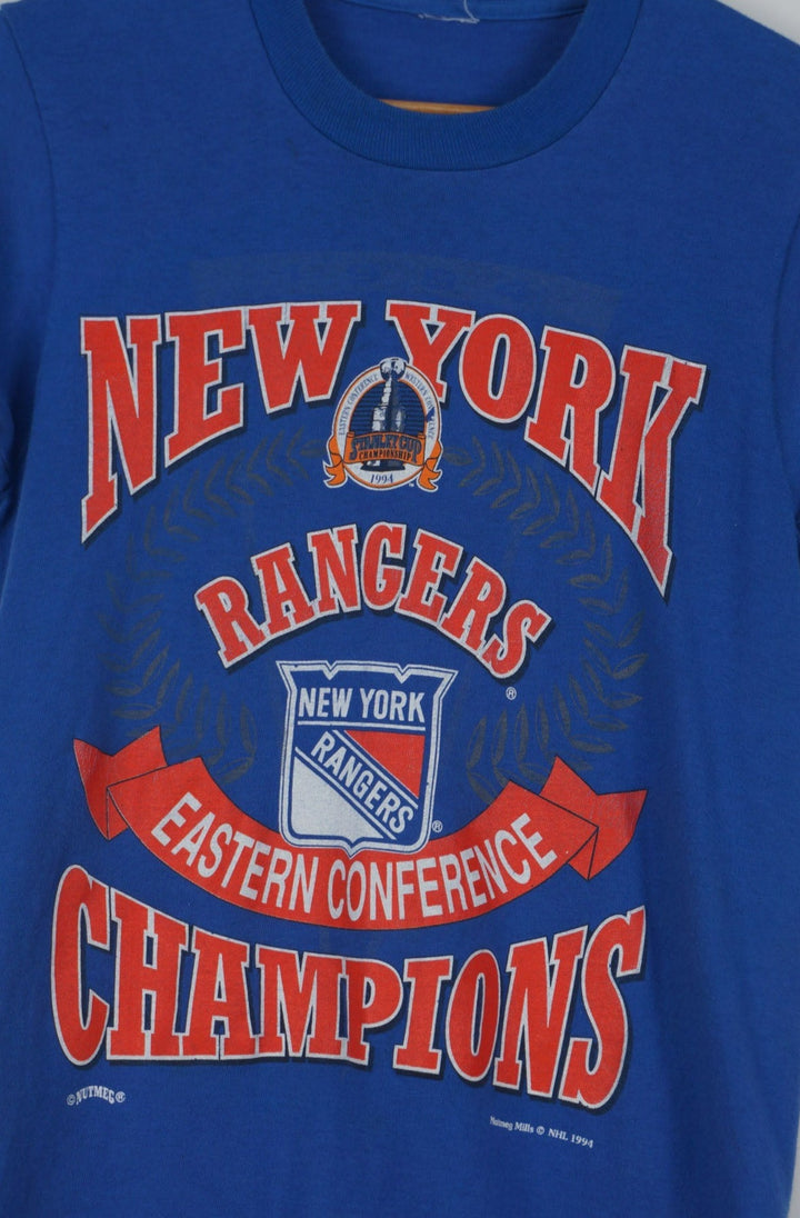 NHL New York Rangers 1994 Graphic Blue T-Shirt