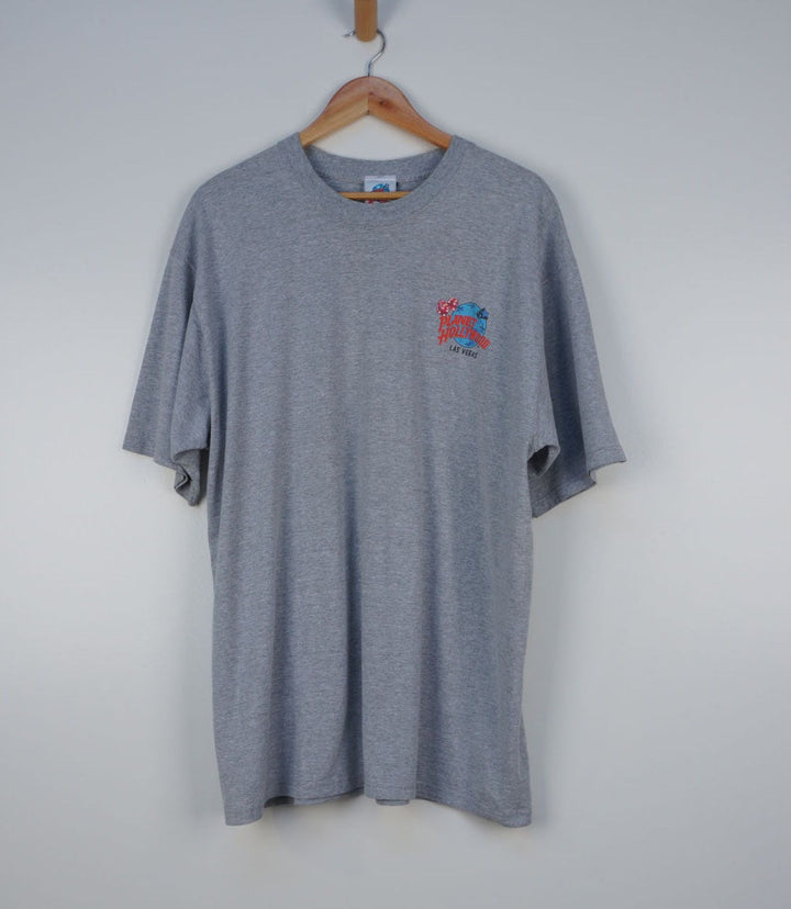 Planet Hollywood Las Vegas Logo Grey T-Shirt