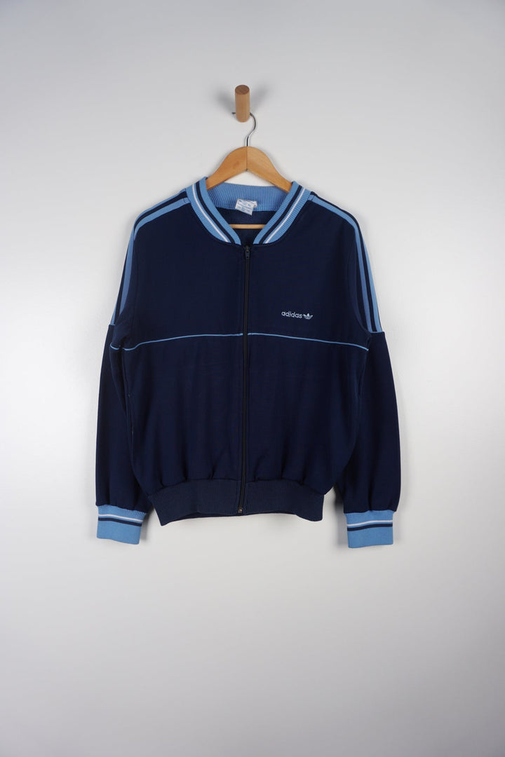 Vintage Adidas Navy Zip Tracksuit Top