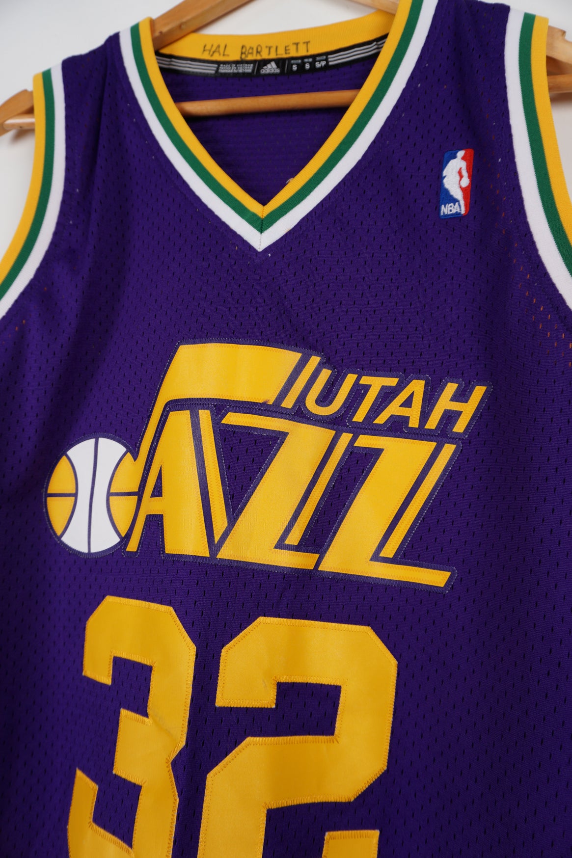 Vintage NBA Utah Jazz Purple Jersey VintageFolk